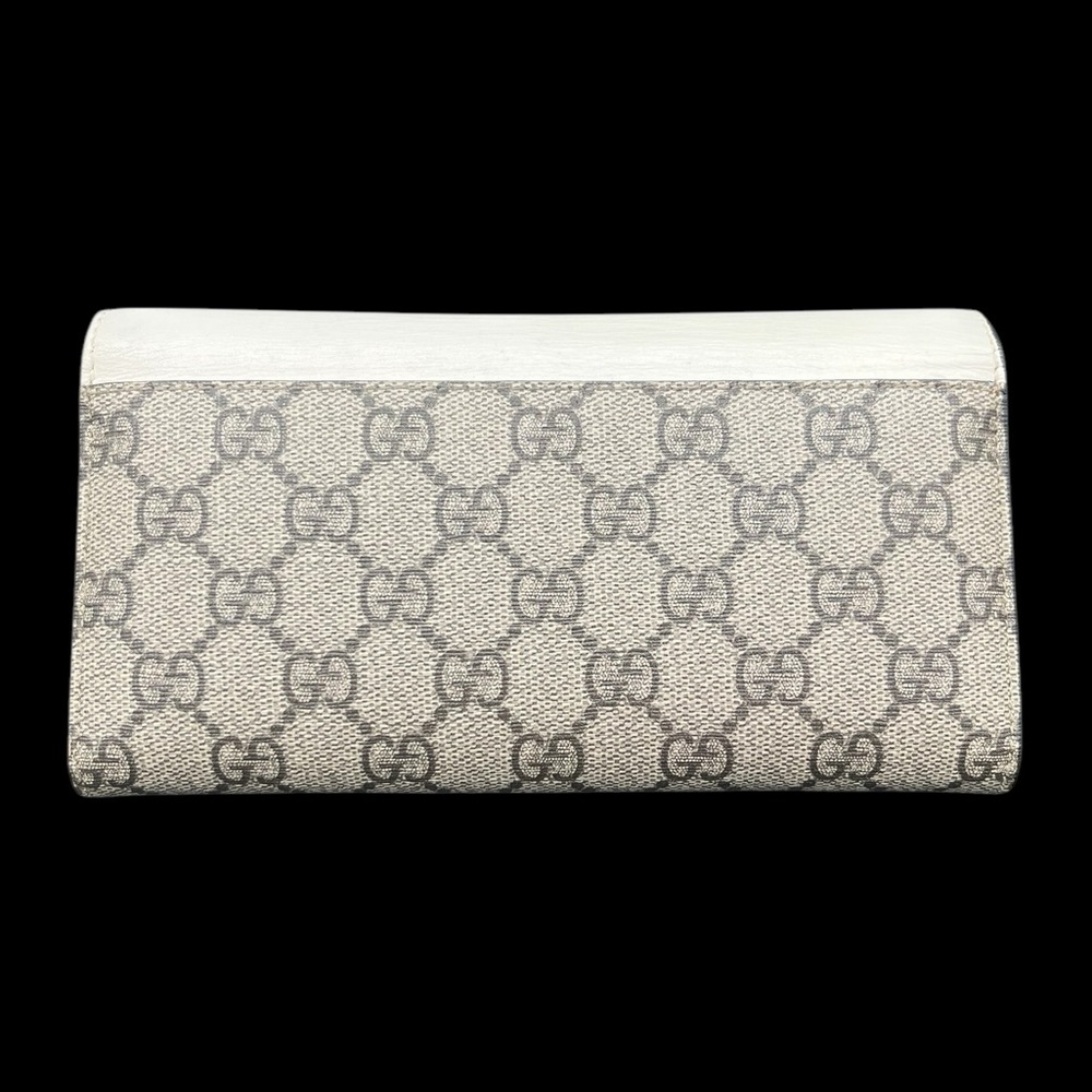 Gucci Sherry Line Coated Canvas Continental Wallet -EUC - Picture 4 of 16
